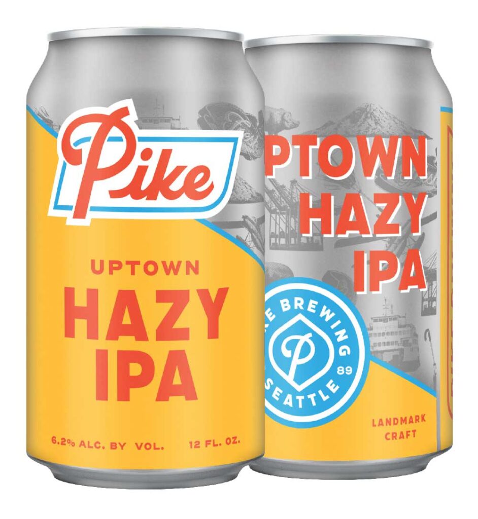 Pike Brewing Uptown Hazy IPA
