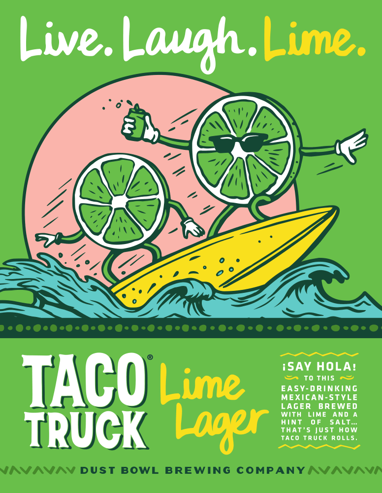 Dust Bowl Taco Truck Poster