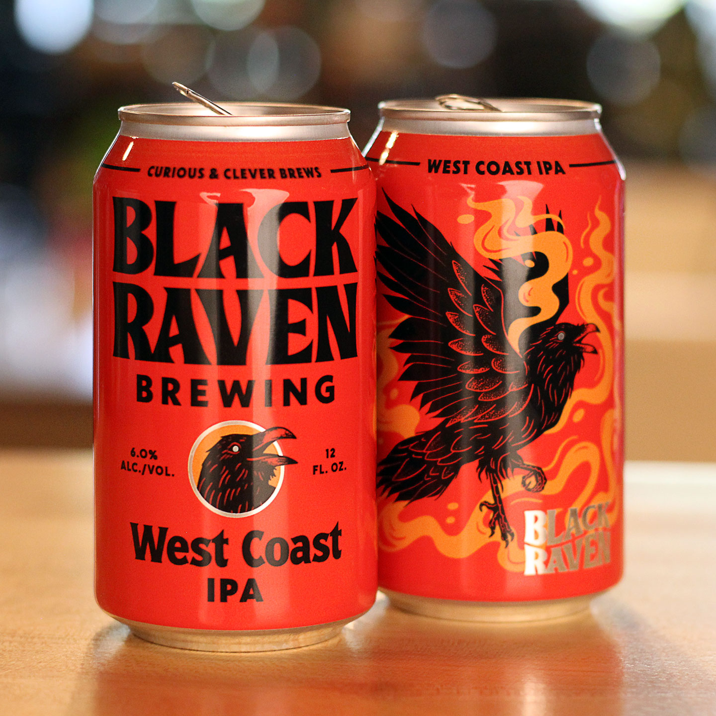 Black Raven West Coast IPA Cans