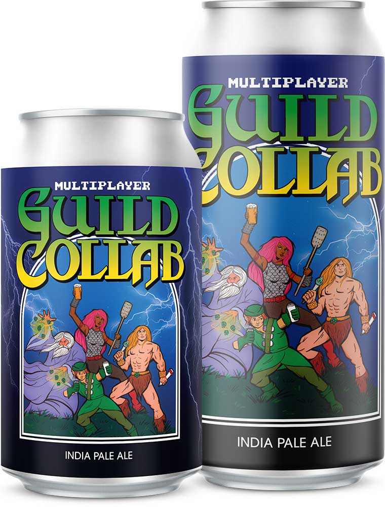 Washington Brewers Guild Multiplayer Collab Cans