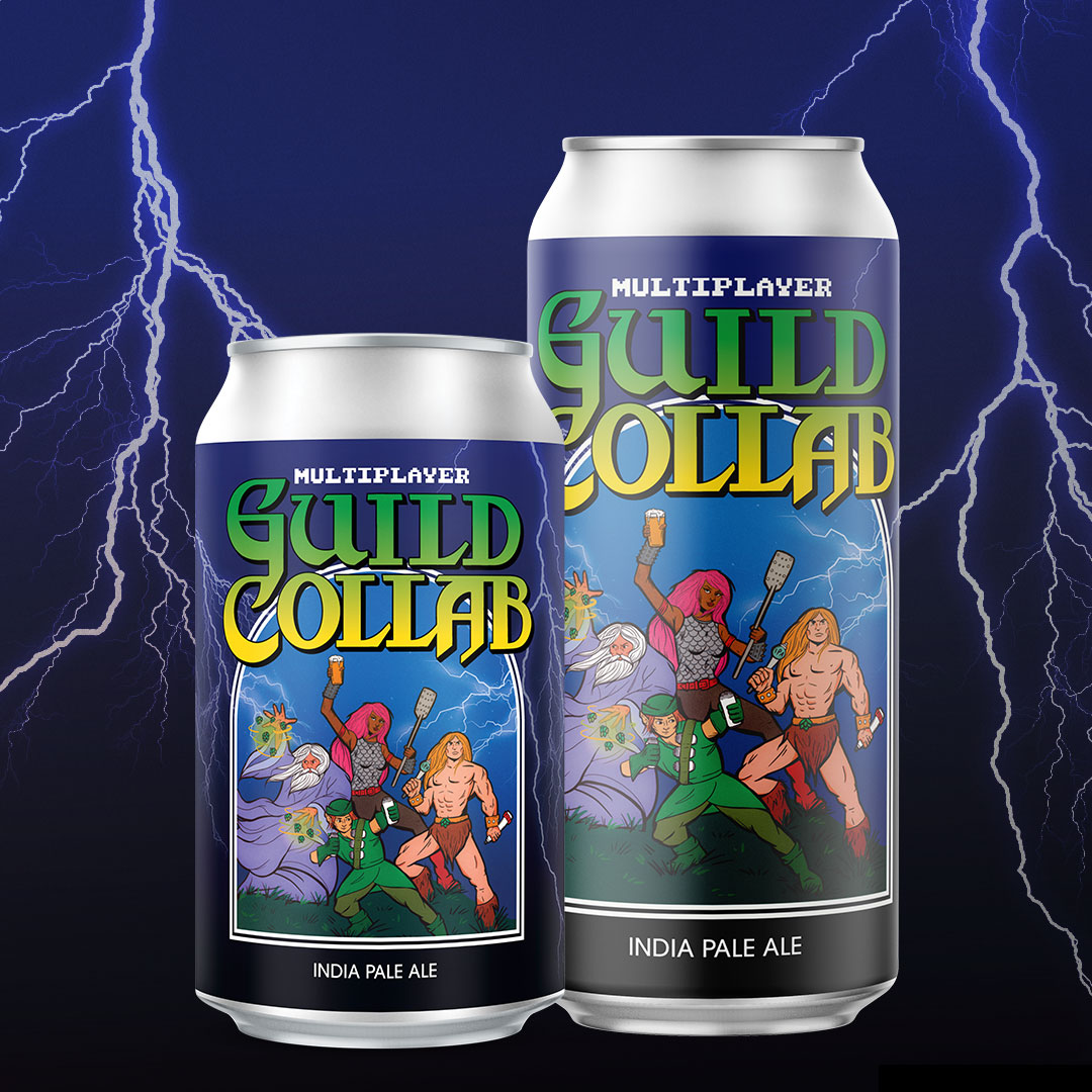 Washington Brewers Guild Multiplayer Collab Cans