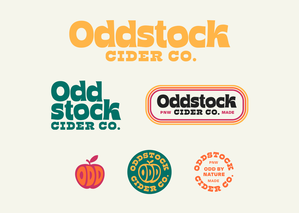 Oddstock Cider Logos