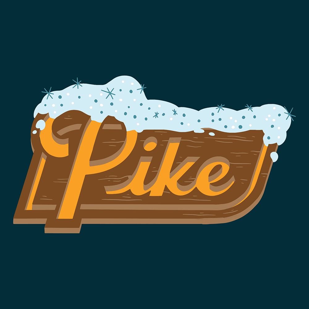 Pike Brewing Hunker Down Logo