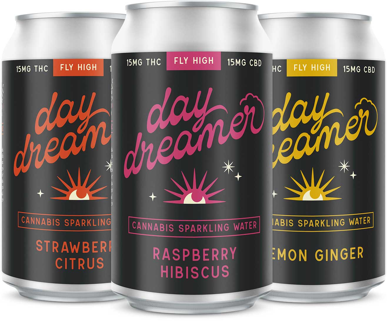 Day Dreamer Cannabis Sparkling Water Cans