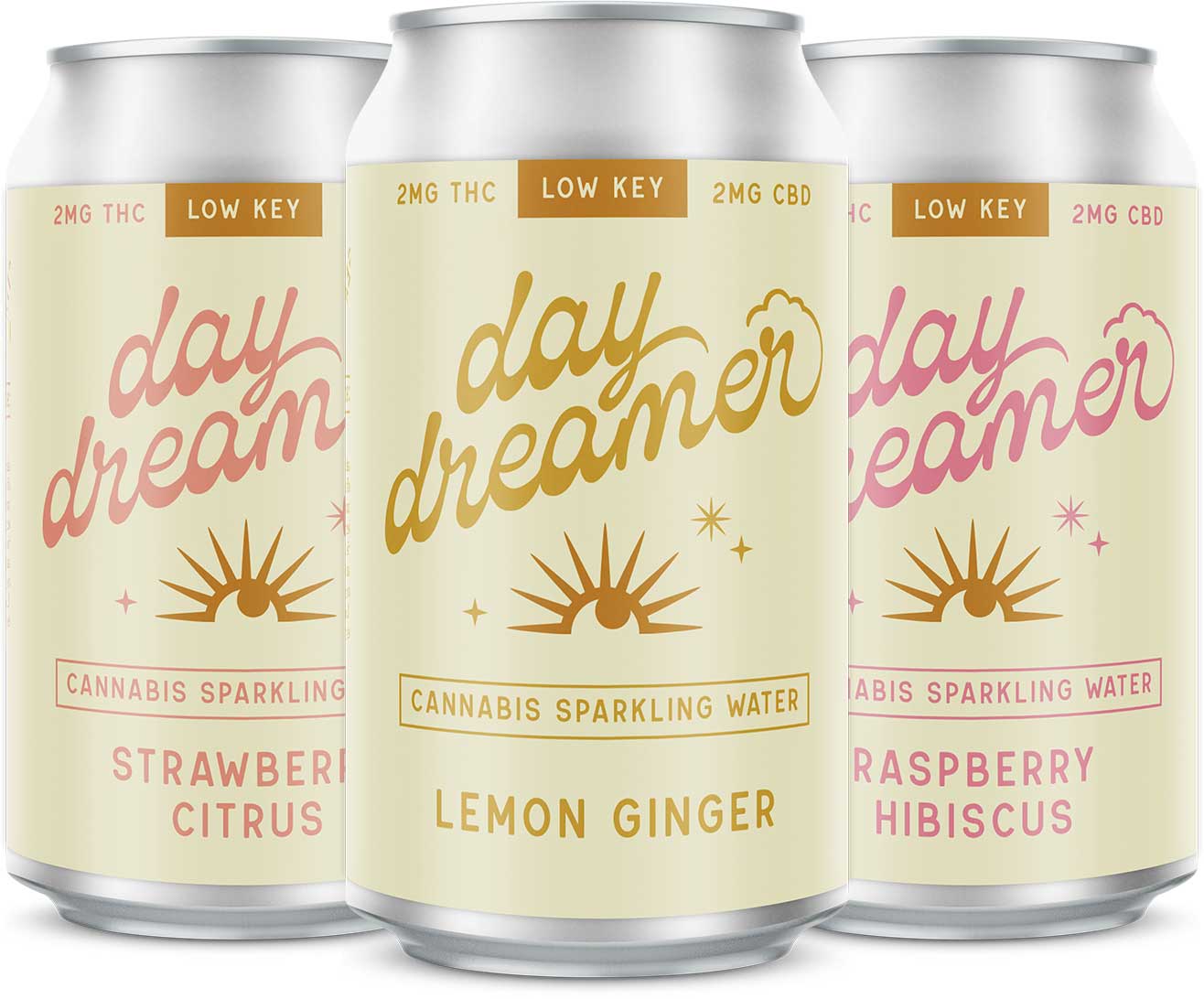 Day Dreamer Cannabis Sparkling Water Cans
