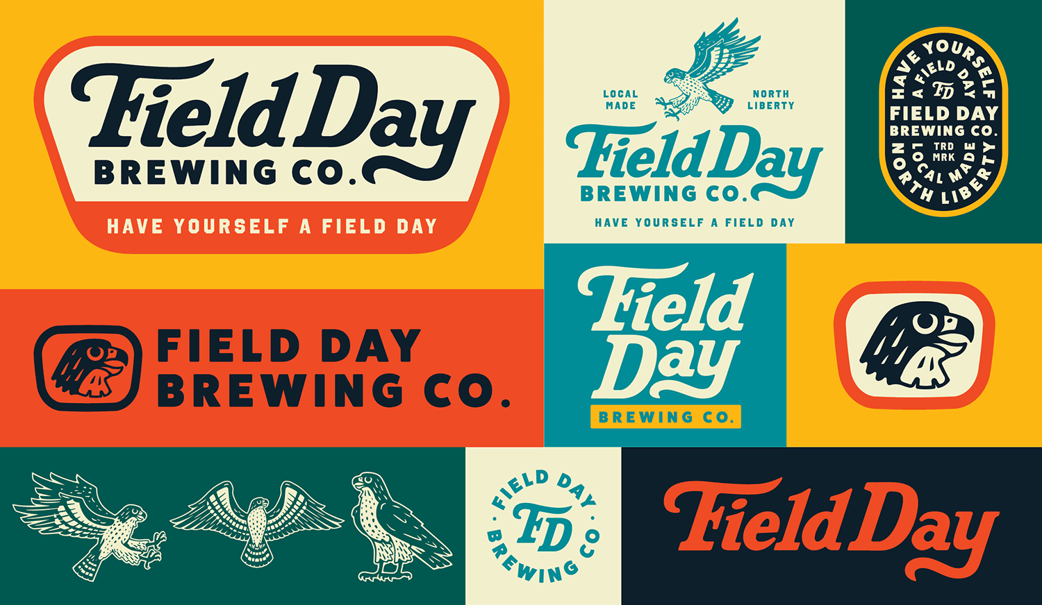 Field Day Brewing Logo System