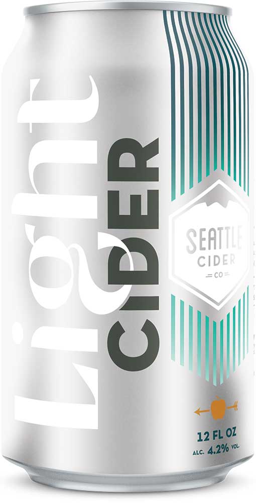 Seattle Cider Light Cider Can