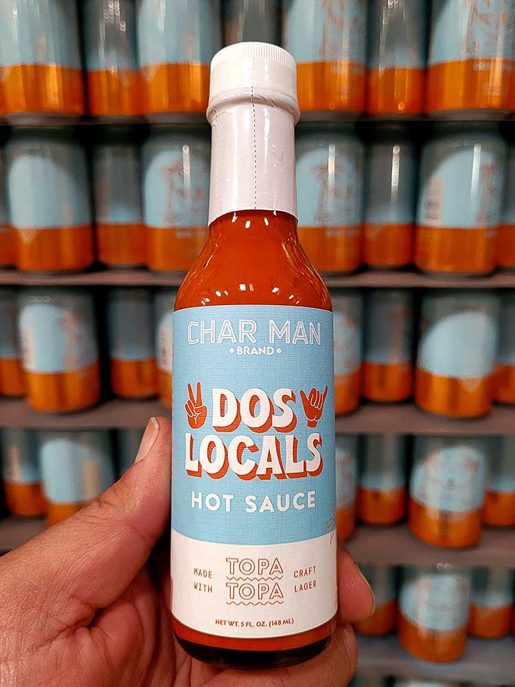 Char Man Dos Locals Hot Sauce