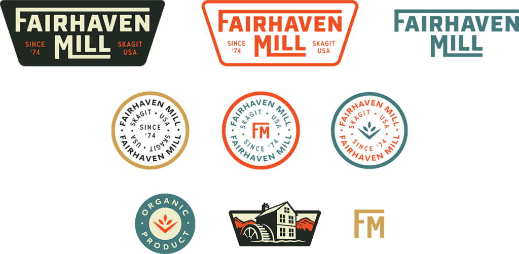 Fairhaven Mill Logo System