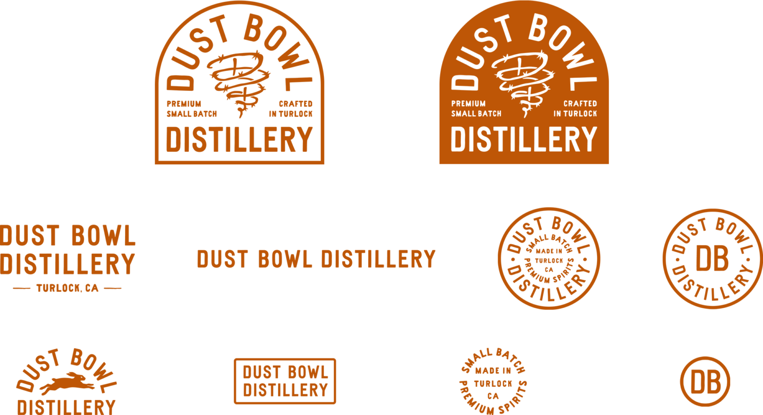 Dust Bowl Distillery - Blindtiger Design