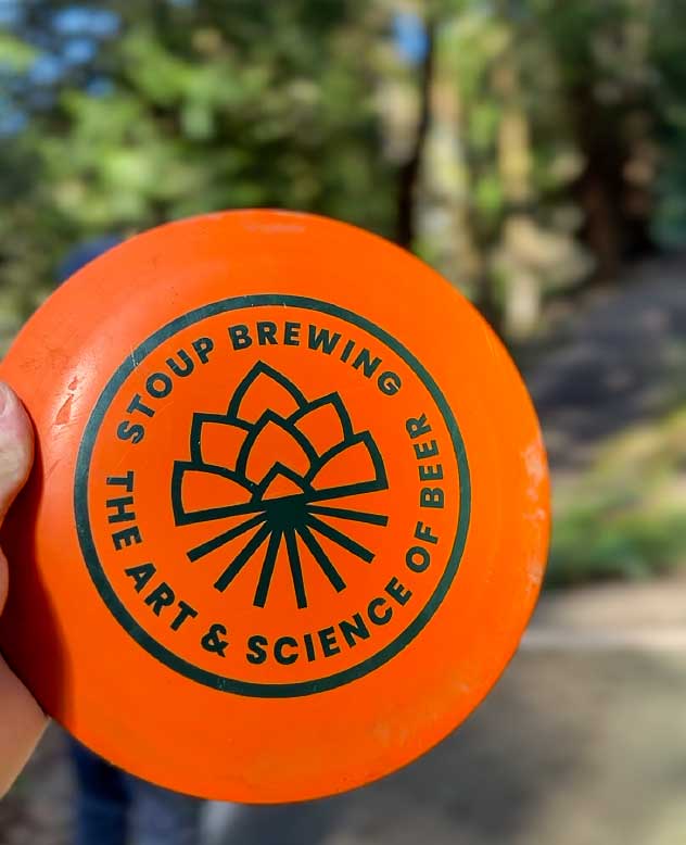 Stoup Brewing frisbee