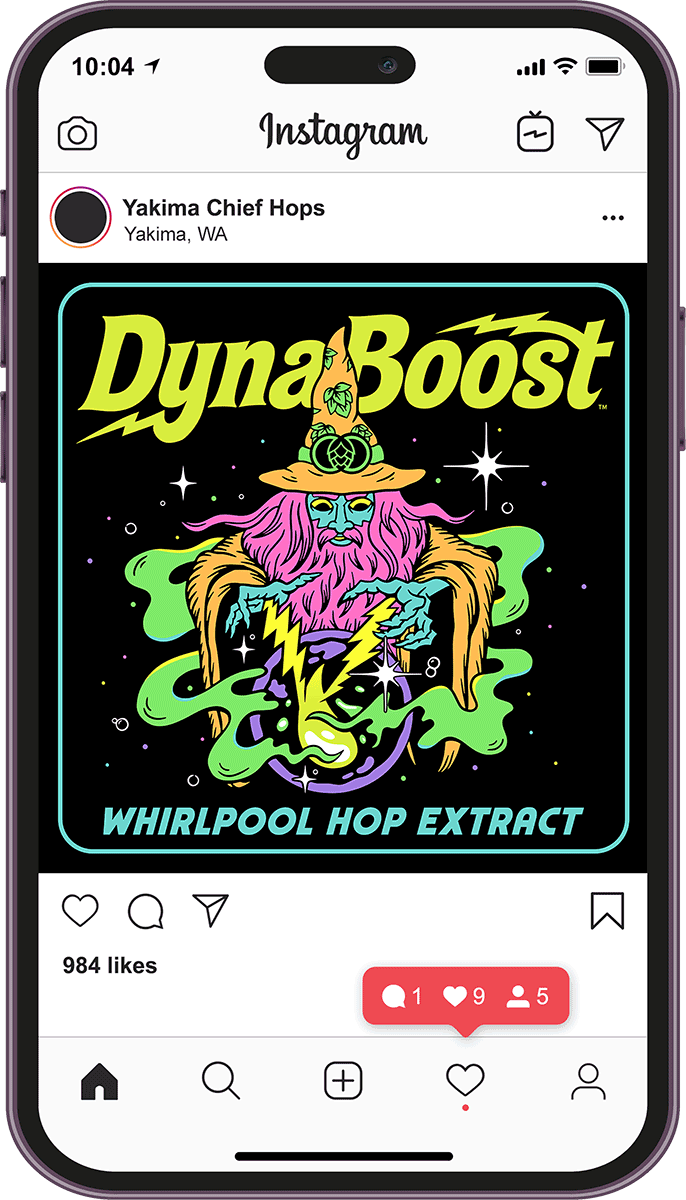 Yakima Chief Hops Instagram Post