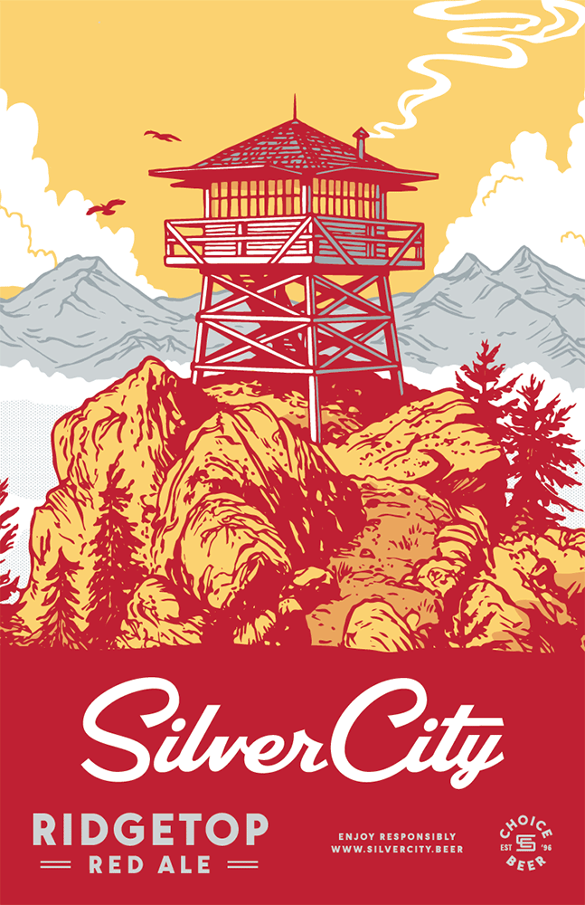 Silver City Brewing Poster