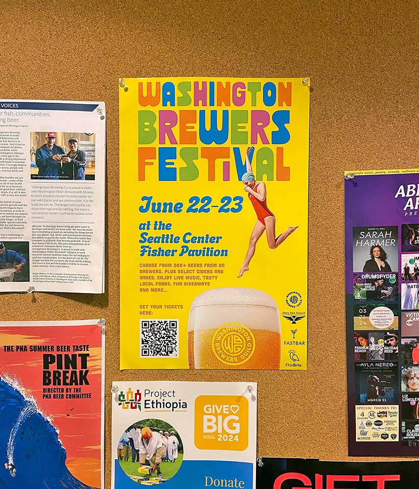 Washington Brewers Festival Poster