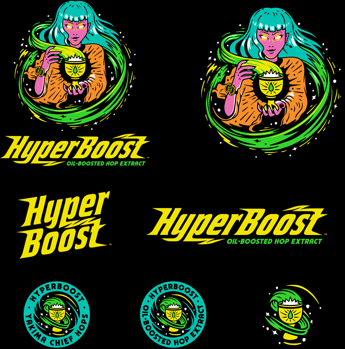 Yakima Chief Hops HyperBoost Logo Assets