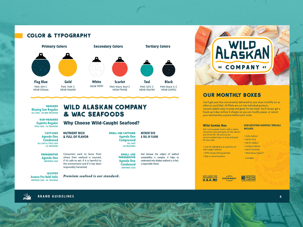 Wild Alaskan Brand Guide Excerpt